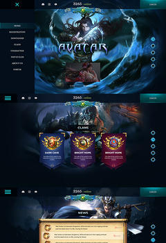 Metin2 Avatar Game Website Template