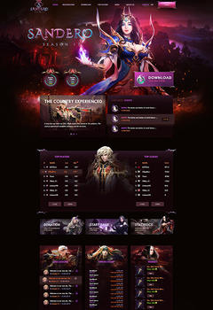 Mu Sandero S17 Game Website Template