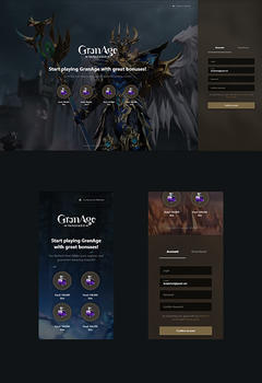 GranAge Welcome Page Template